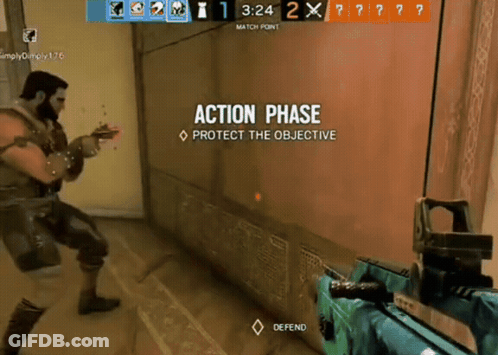 A Screenshot Of A Video Game With The Action Phase Displayed GIF