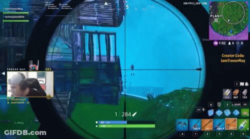 A Screenshot Of A Video Game With The Creator Code Iamtrevormay At The Top GIF
