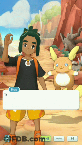 Video Game Screen With Hau Name GIF
