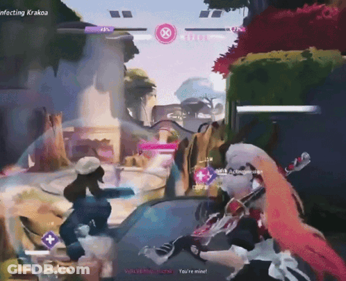 A Screenshot Of A Video Game With The Name Krakoa On The Bottom Left GIF