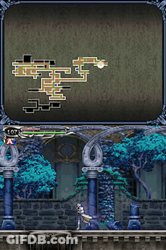 A Screenshot Of A Video Game With The Number 107 On The Bottom Right GIF