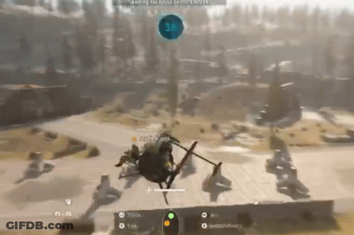 A Screenshot Of A Video Game With The Number 16 In The Middle Of The Screen GIF