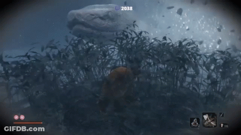 A Screenshot Of A Video Game With The Number 2038 Visible GIF