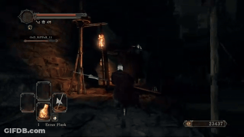 A Screenshot Of A Video Game With The Number 23437 On The Bottom Left GIF