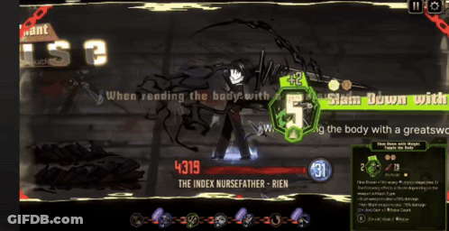 A Screenshot Of A Video Game With The Number 5 In The Center GIF