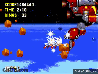 A Screenshot Of A Video Game With The Score 1484440 GIF