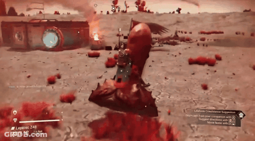 A Screenshot Of A Video Game With The Temperature Being 73.7 Degrees Celsius GIF