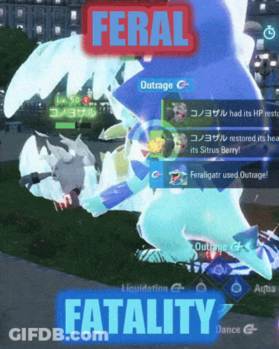 A Screenshot Of A Video Game With The Word Fatality On The Bottom GIF
