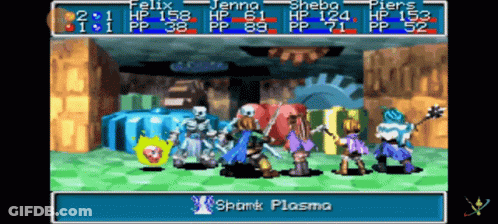 A Screenshot Of A Video Game With The Word Plasma On The Bottom Right GIF