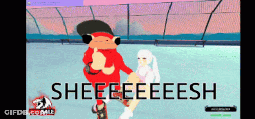 Video Game Screenshot With Sheeeeeesh Text GIF