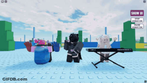 A Screenshot Of A Video Game With The Word Showing On The Top Left GIF