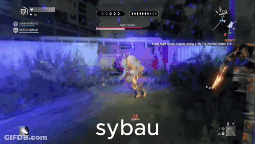 A Screenshot Of A Video Game With The Word Sybau On The Bottom Right GIF