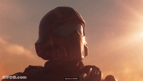 A Screenshot Of A Video Game With The Words " Become A Legend " At The Bottom GIF