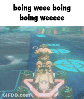 A Screenshot Of A Video Game With The Words Boing Weee Boing Boing Weeeee GIF