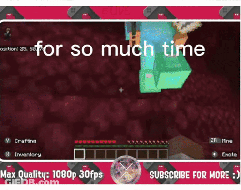 A Screenshot Of A Video Game With The Words " For So Much Time " At The Top GIF