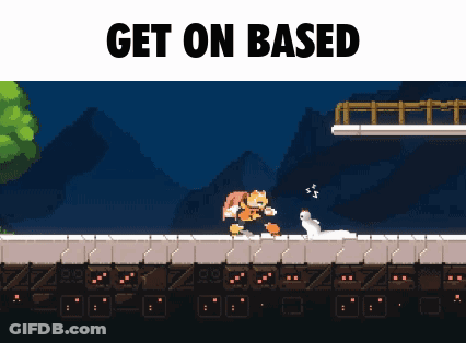 A Screenshot Of A Video Game With The Words Get On Based At The Top GIF