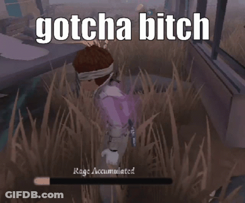 A Screenshot Of A Video Game With The Words Gotcha Bitch GIF