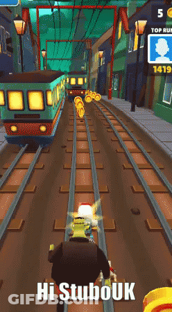 A Screenshot Of A Video Game With The Words Hi Stubouk GIF
