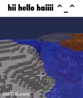 A Screenshot Of A Video Game With The Words Hii Hello Haiii GIF