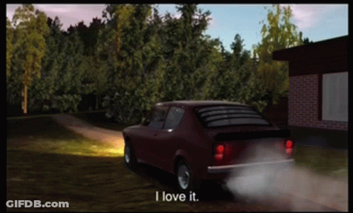 A Screenshot Of A Video Game With The Words " I Love It " GIF