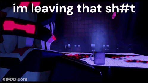Video Game Screenshot Im Leaving GIF
