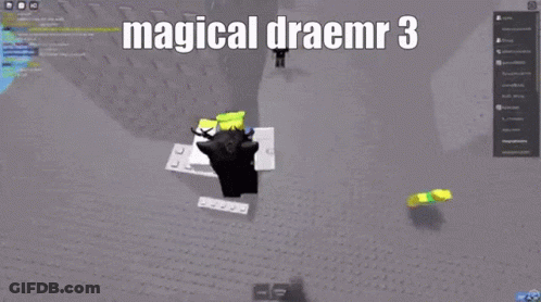 A Screenshot Of A Video Game With The Words Magical Draemr 3 On The Bottom GIF
