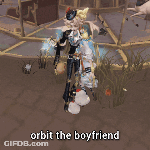 A Screenshot Of A Video Game With The Words Orbit The Boyfriend GIF