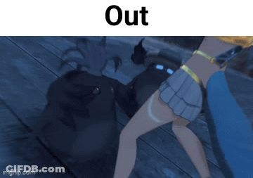A Screenshot Of A Video Game With The Words Out On The Top GIF