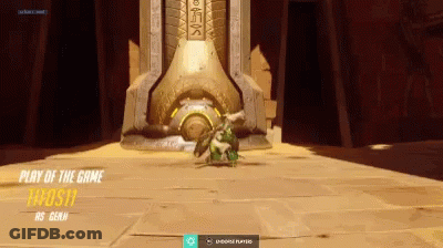 A Screenshot Of A Video Game With The Words Play Of The Game On It GIF