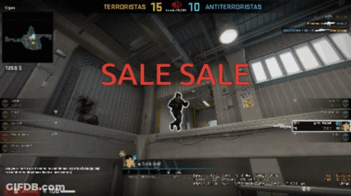 A Screenshot Of A Video Game With The Words Sale Sale On The Bottom GIF