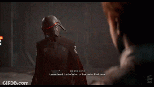 A Screenshot Of A Video Game With The Words " Second Sister " GIF
