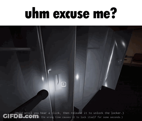 A Screenshot Of A Video Game With The Words Uhm Excuse Me GIF