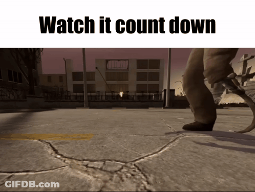 A Screenshot Of A Video Game With The Words Watch It Count Down At The Top GIF