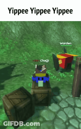 A Screenshot Of A Video Game With The Words Yippee Yippee Yippee At The Top GIF