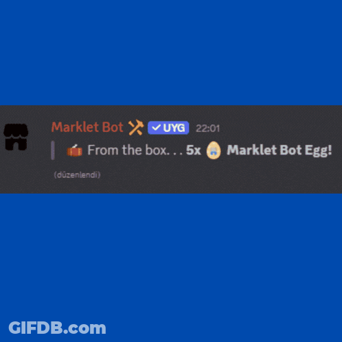 A Screenshot Of A Video With The Words Marklet Bot On It GIF