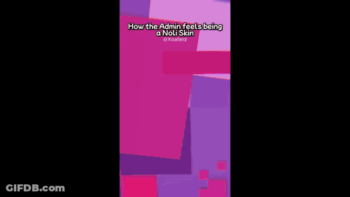 A Screenshot Of How The Admin Feels Being A Noti Skin In Minecraft GIF