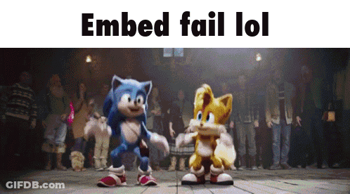 A Screenshot Of Sonic The Hedgehog And Tails Dancing GIF