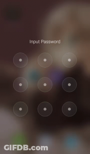 A Screenshot Of The Hidden Apps Screen On A Cell Phone GIF