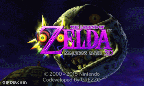 A Screenshot Of The Legend Of Zelda Majora 'S Mask GIF