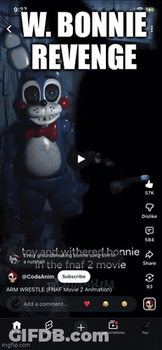 A Screenshot Of W. Bonnie Revenge On A Phone Screen GIF