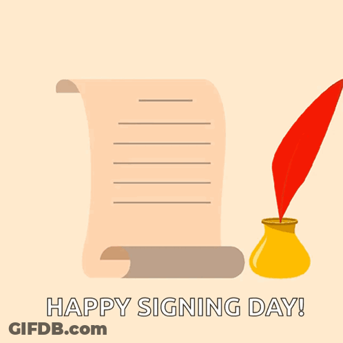 A Scroll Of Paper That Says General Order No 3 On It GIF