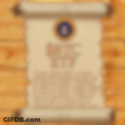 A Scroll That Says ' $ Btc Etf ' On It GIF
