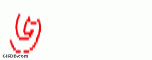 A Set Of Red Circles With A Swirl In The Middle On A White Background GIF