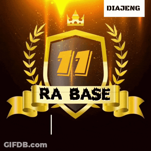 A Shield With The Number 11 On It GIF