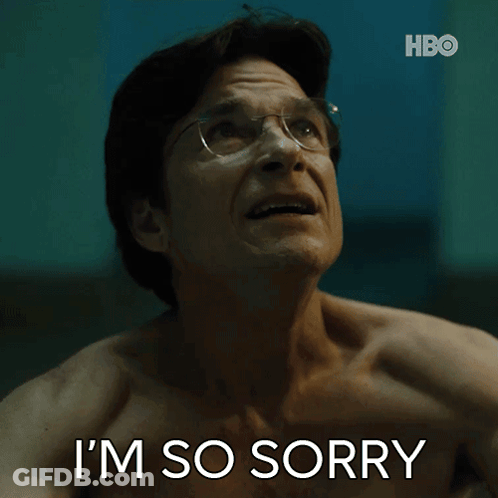 A Shirtless Man Says I 'M So Sorry GIF