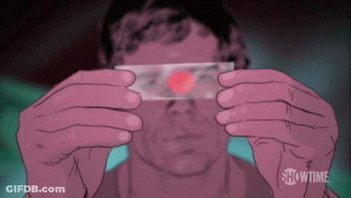 A Showtime Ad Shows A Man Holding A Piece Of Paper In His Hands GIF