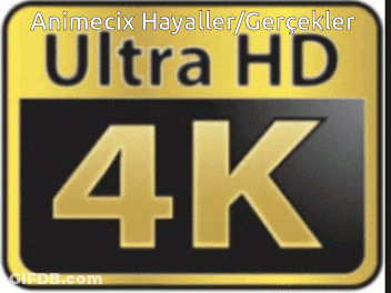 A Sign That Says Animecix Hayaller / Gerçekler Ultra Hd 4K On It GIF