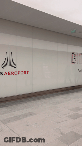 A Sign That Says Bien Paris On It GIF
