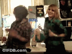 A Sign That Says Bitch Be Cool Hangs On A Wall GIF