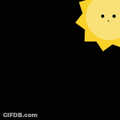 A Sign That Says Daylight Savings With A Sun Behind It GIF